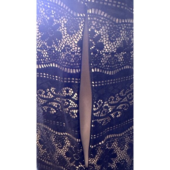 ECI New York Babydoll Lace Whimsigoth Scoop Neck Top Womens Small Y2K - Picture 2 of 13